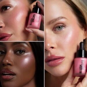 Rodial Blush Drops Liquid Blush Frosted Pink 15ml + Sunkissed Glowlighter Bronze